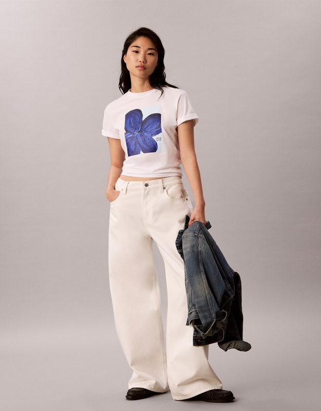 Calvin Klein Jeans - Floral Graphic Logo Tee