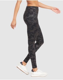 Spanx - Faux Leather Camo Legging