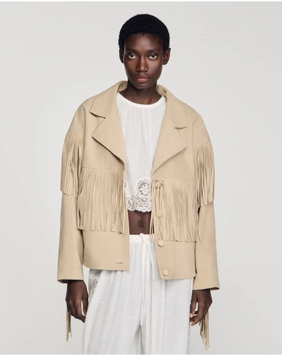 Sandro - Jackie Leather Jacket