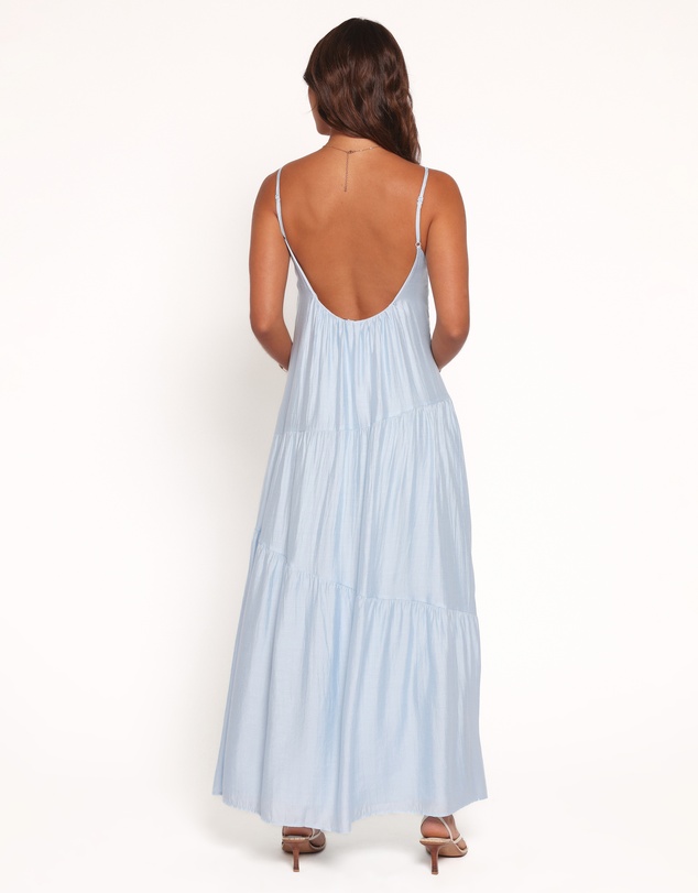 Petal & Pup - Bennie Midi Dress - Pale Blue