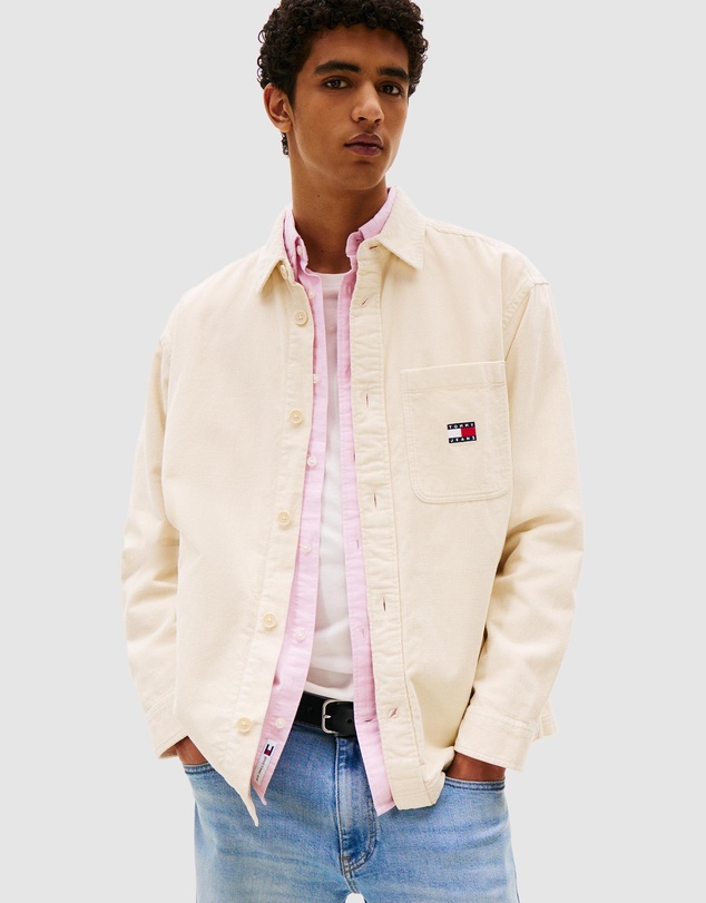 Tommy Jeans - Brick Cord Overshirt - ICONIC EXCLUSIVE