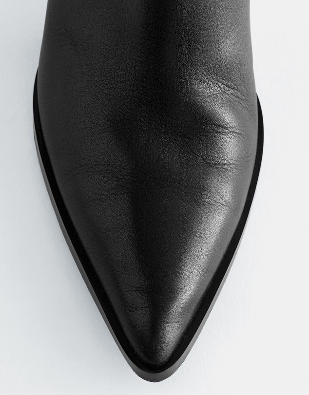& Other Stories - Kitten Heel Suede Ankle Boots