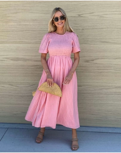 Esther & Co - Iolana Dress - Pink