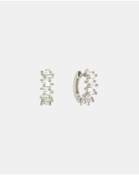 SAINT VALENTINE - Biarritz Mini Hoops - Silver