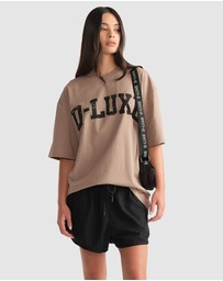 Decjuba - D-Luxe Distressed Logo Tee