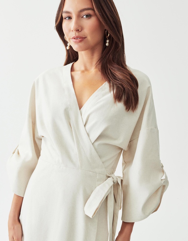 The Fated - Ailie Wrap Dress