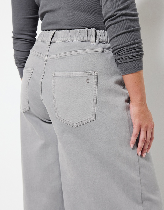 Commonry - Elasticated Wide Leg Jean