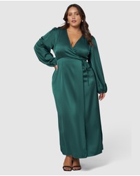 Pink Dusk by Curve Project - Crazy In Love Maxi Dress