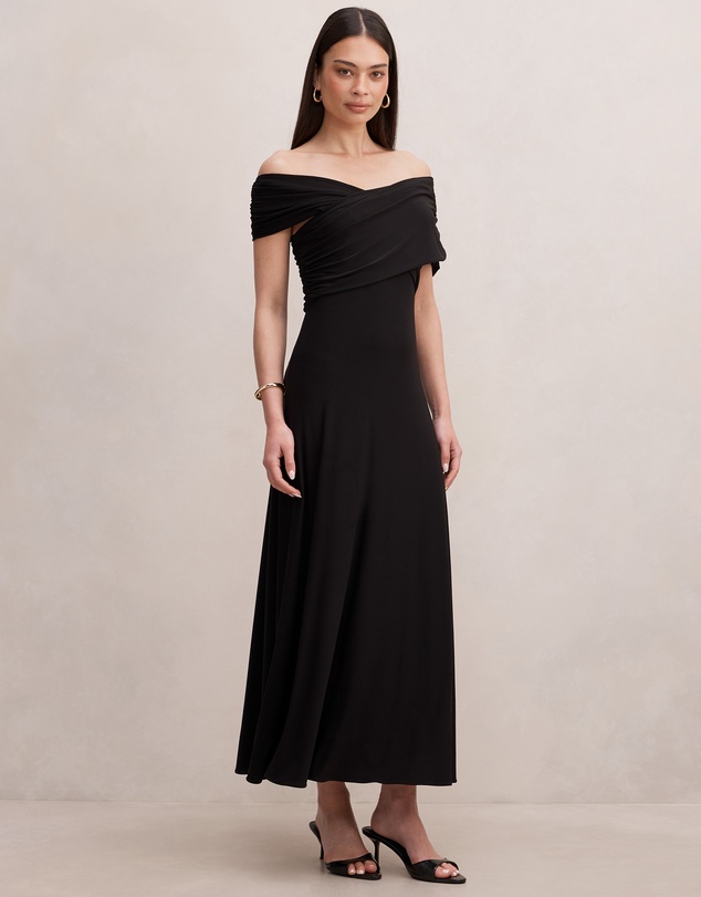 Forever New - Nika Off Shoulder Midi Dress