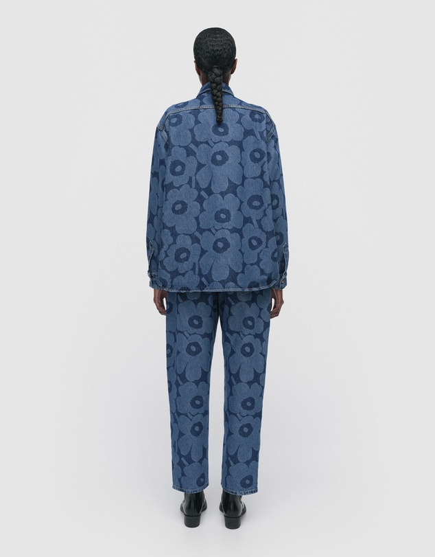Marimekko - Maridenim Vaihe Unikko jean shirt