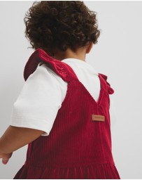 Country Road - Organically Grown Cotton Cord Frill Dress