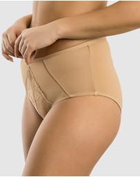 Parfait - Charlene High Waist Brief With Lace
