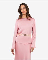 Forcast - Valeria Long Sleeve Top
