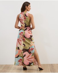 Atmos&Here - Gerogie Cotton Poplin Midi Dress
