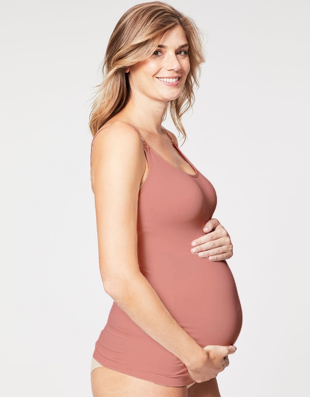 Cake Maternity - Toffee Seamless Maternity and Nursing Tank