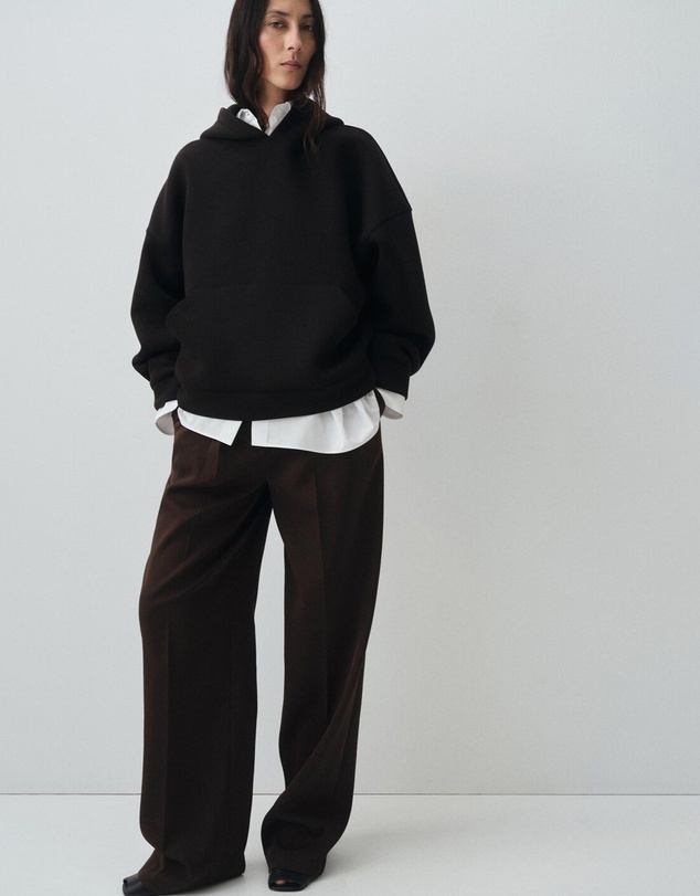 M.N.G - Straight Mid-Rise Suit Trousers