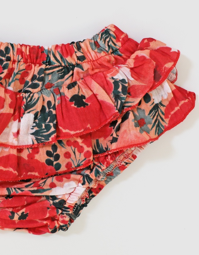 WITH LOVE FOR KIDS - Ruffle Bloomers Cotton Muslin - Babies - Kids