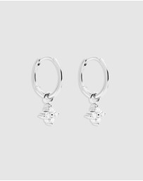 By Charlotte - Crystal Bloom Hoops