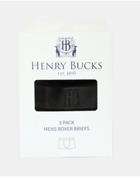 Henry Bucks - Henry Bucks Cotton Underwear Pack of 3