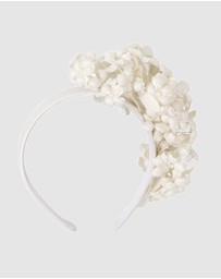 Max Alexander - Cream Flower Fascinator Headband