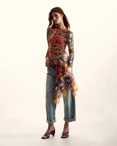 Desigual - Blouse designed by Mr. Christian Lacroix