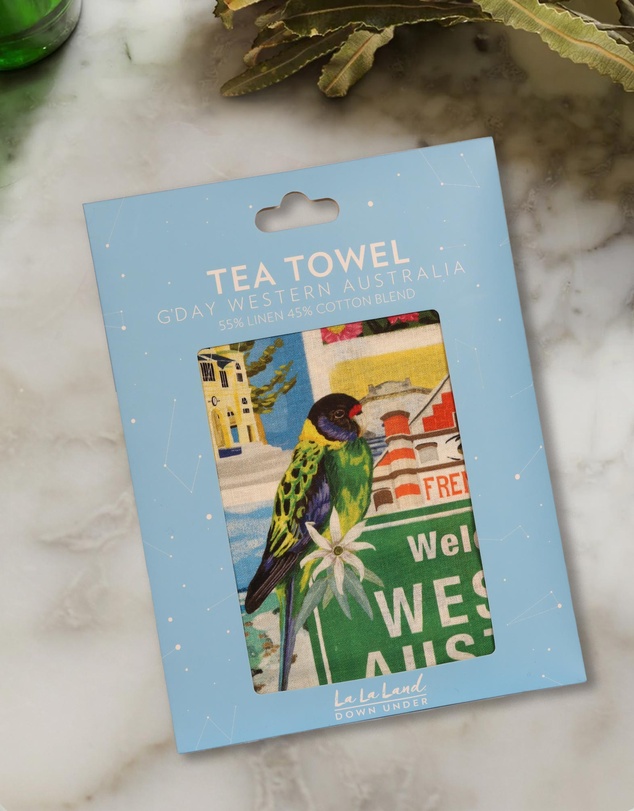 La La Land - Tea Towel Gday Western Australia