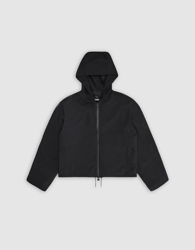 RAINS - Suva Hardshell Short String Women's Jacket Black