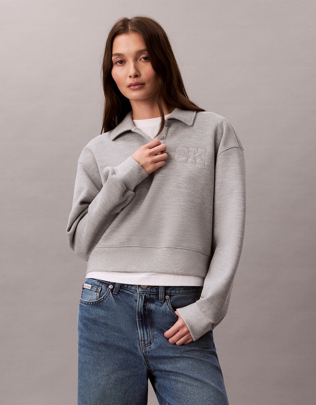 Calvin Klein Jeans - Relaxed CK Polo Sweatshirt