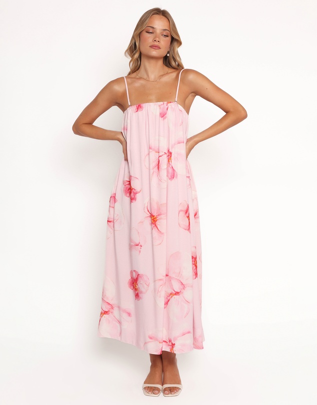 Petal & Pup - Margherita Maxi Dress - Pink Floral