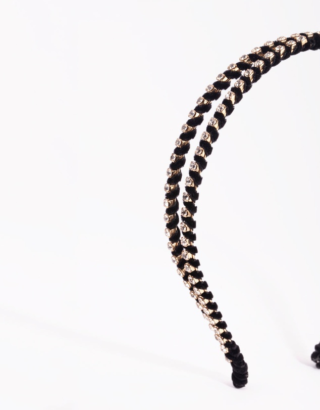 Lovisa - Diamante Crossover Headband