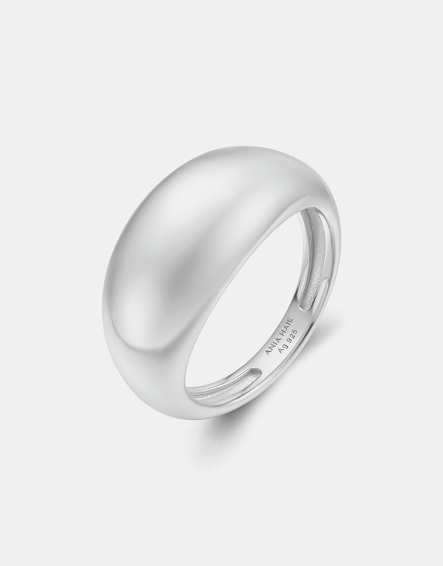 Ania Haie - Silver Bold Dome Ring