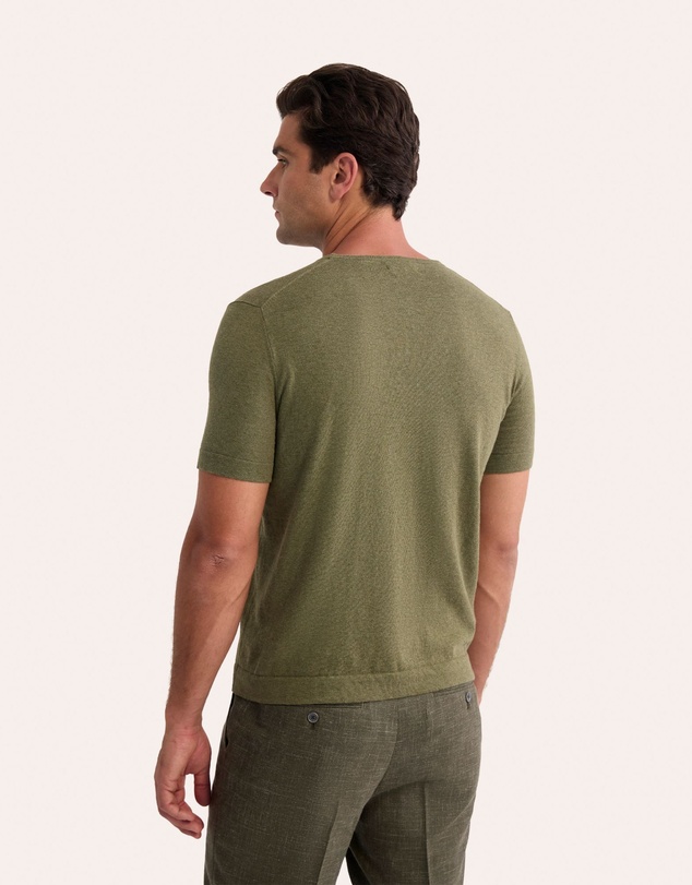 Oxford - Theodore Crew Neck Knitted T-Shirt