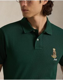 Polo Ralph Lauren - Custom Slim Fit Dog-Embroidered Polo - ICONIC EXCLUSIVE