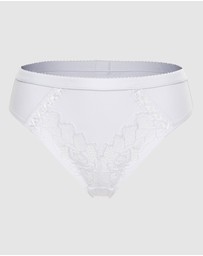 Sans Complexe - Coton D'Arum Organic Cotton Brief with Lace