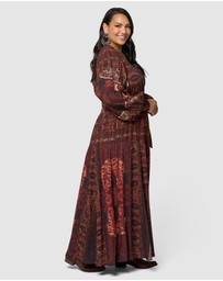 The Poetic Gypsy - Crystal Visions Maxi Dress