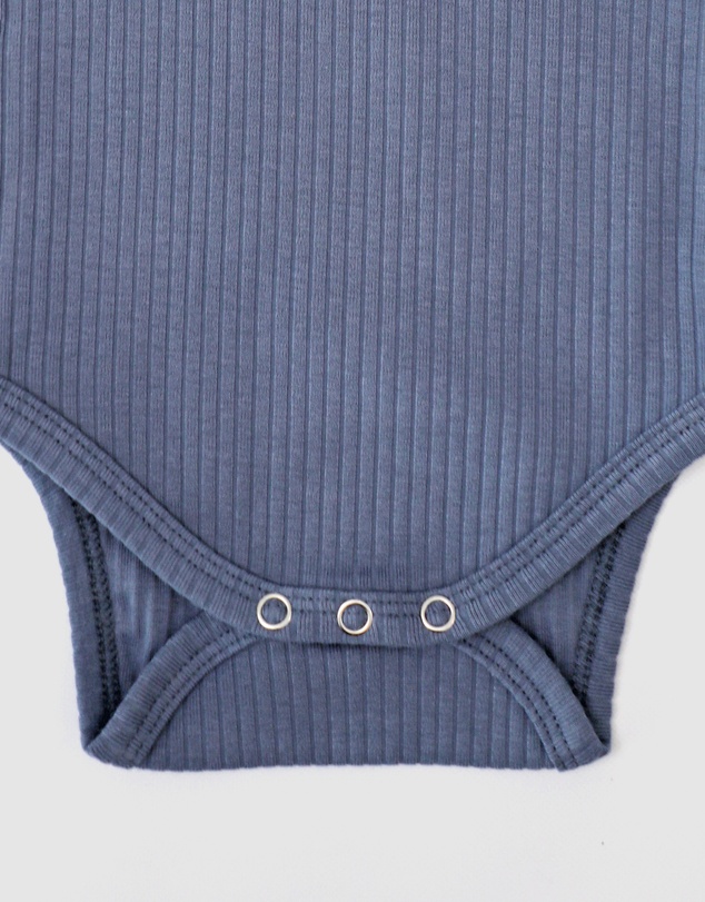 WITH LOVE FOR KIDS - Shimmy Wide Rib Tank Onesie - Babies