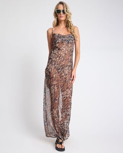 Tawny Brown Print