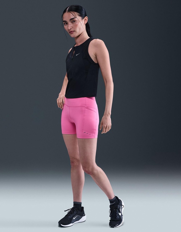 Nike - Swift Dri-FIT 4in High-Waisted Tight Running Shorts with Pockets