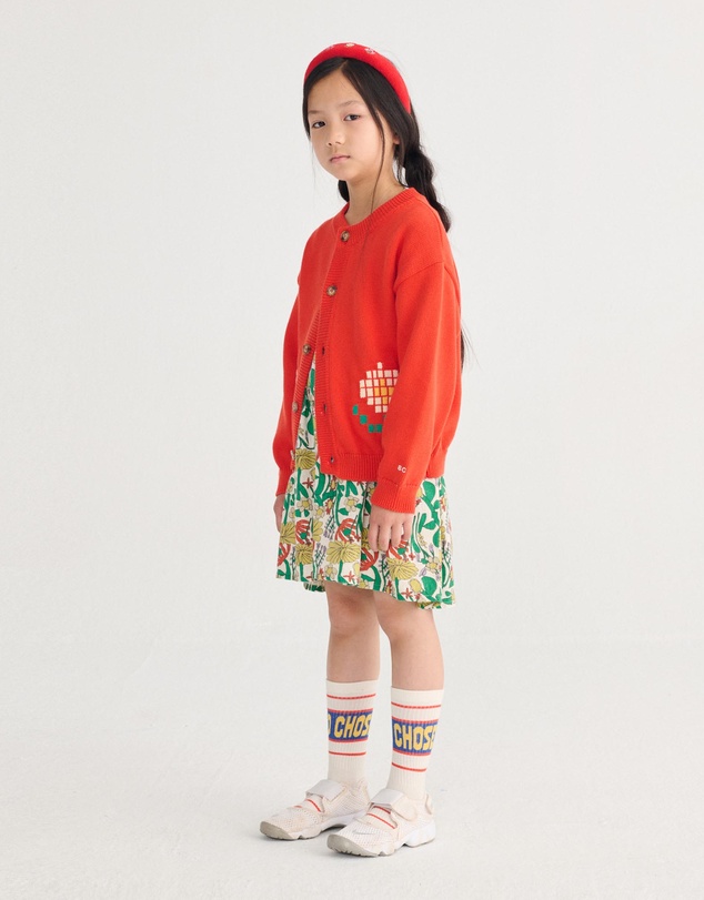 Bobo Choses - Pixel Daisy Cardigan - Babies-Teens