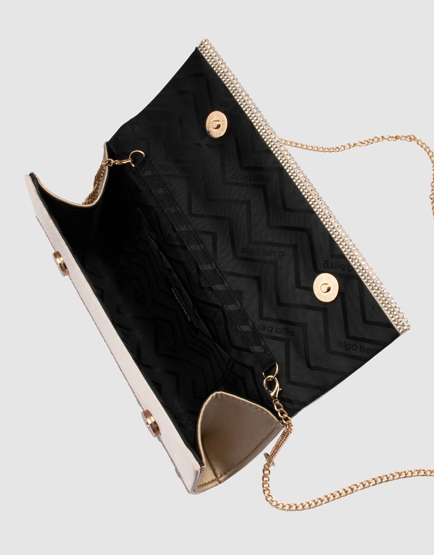 Olga Berg - Bridget Crystal Clutch