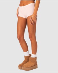 EDIKTED - Mariana Pointelle Micro Shorts