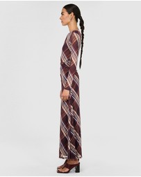 Staple the Label - Arles Mesh Midi Dress
