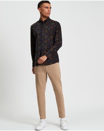 Ben Sherman - Foulard Print Cord Shirt