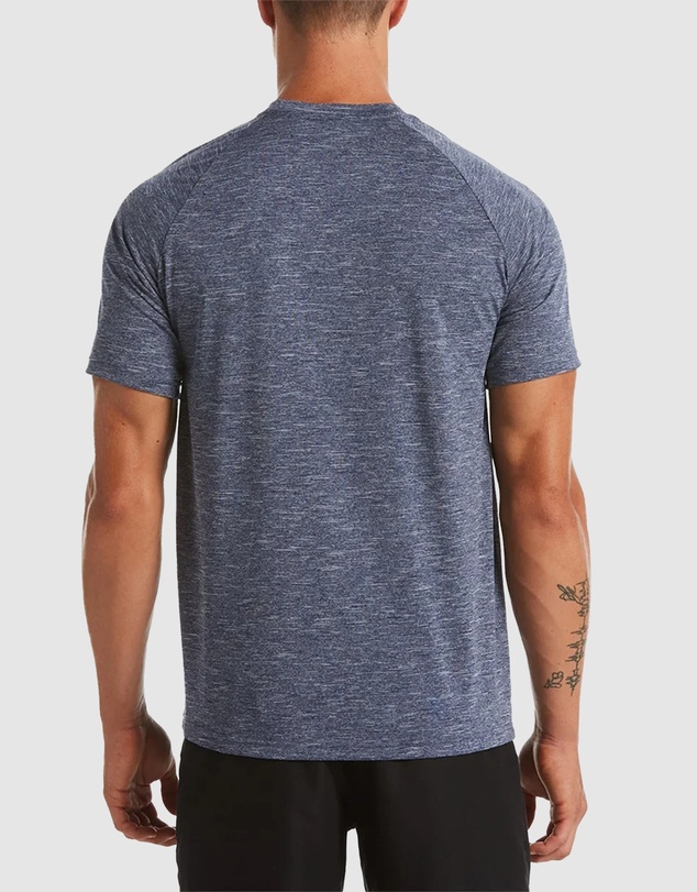 Nike - Heather Short Sleeve Hydroguard Top