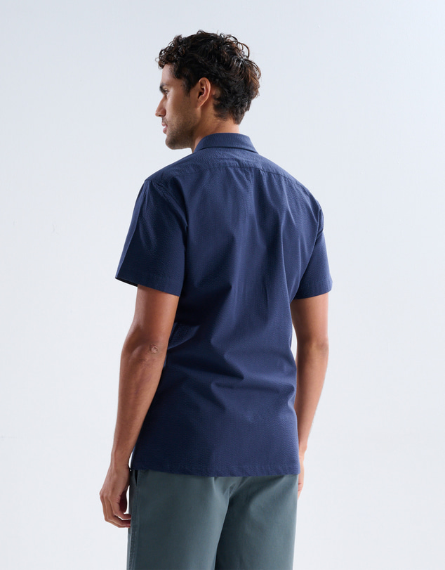 3 Wise Men - 3 Wise Men Rogue Check Short Sleeve Shirt