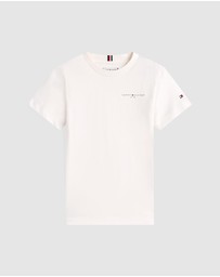Tommy Hilfiger - Unisex Logo Crew Neck T-Shirt - Kids