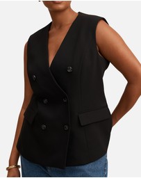 Forever New Curve - Myra Curve Sleeveless Blazer