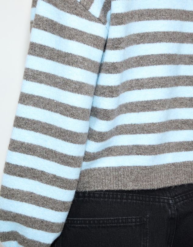 Dazie - Kira Stripe Cardigan