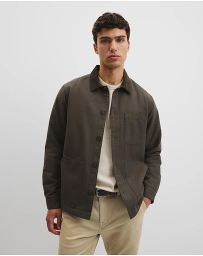 Country Road - Textured Sherpa Oversized Jacket
