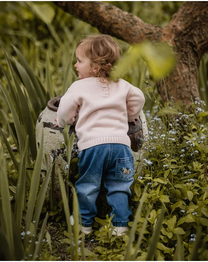 Bebe by Minihaha - Winnie Denim Pull On Jeans